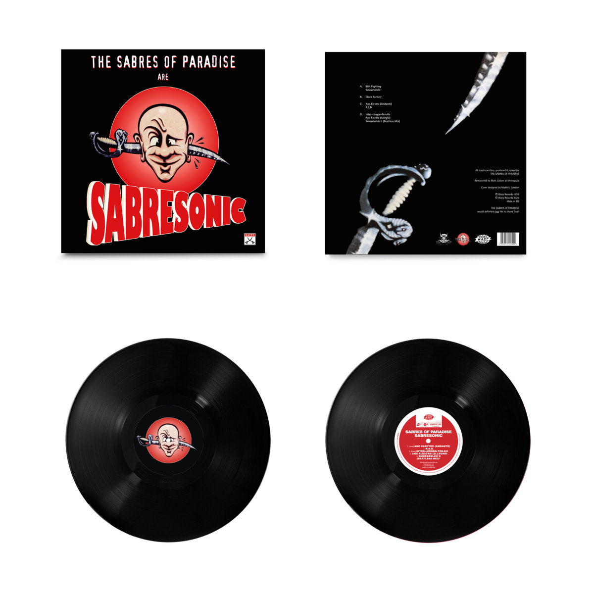 The Sabres Of Paradise - Sabresonic - 2LP - Image 2