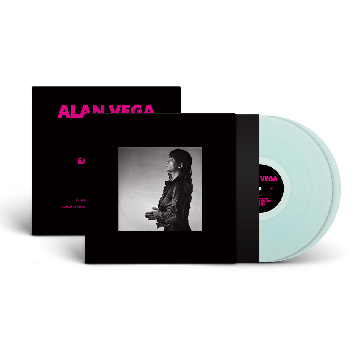 Alan Vega - Alan Vega - 2LP Deluxe (Ice Blue) - Image 2