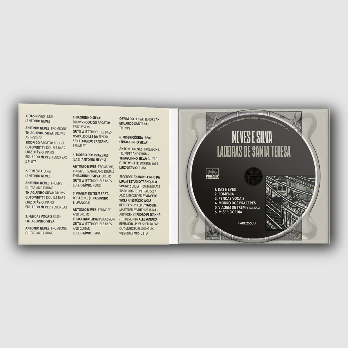 Neves E Silva - Ladeiras De Santa Teresa - CD - Image 2