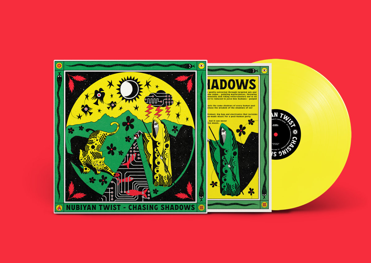 Nubiyan Twist - Chasing Shadows - LP (Yellow) - Image 2