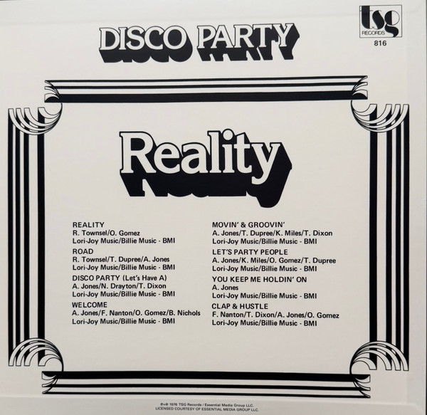 Reality - Disco Party - LP - Image 2