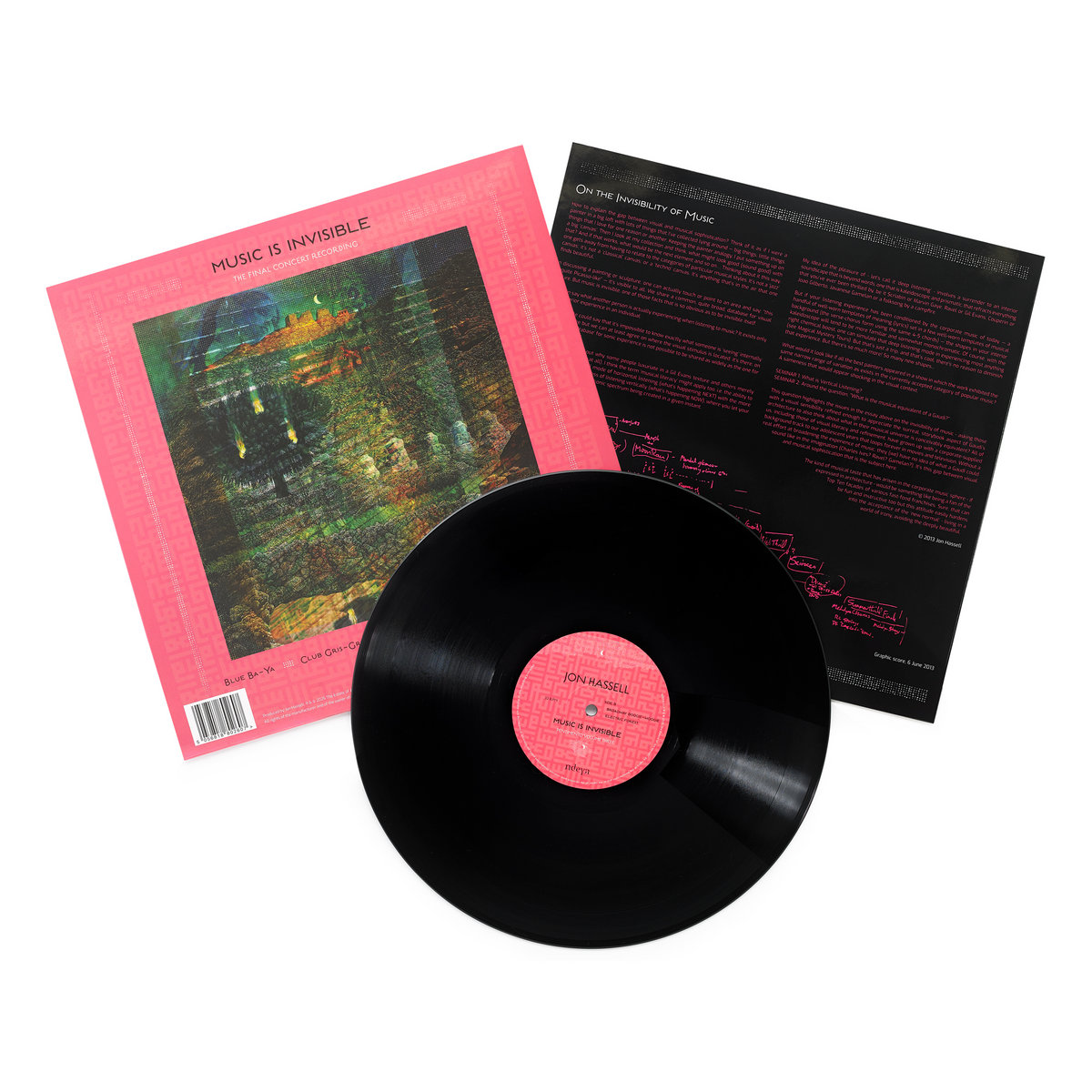 Jon Hassell - Music Is Invisible (Pentimento Volume Three) - LP - Image 2
