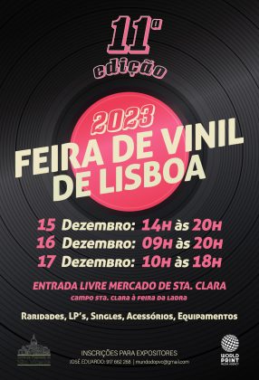 feira de vinil de lisboa Dezembro 2023